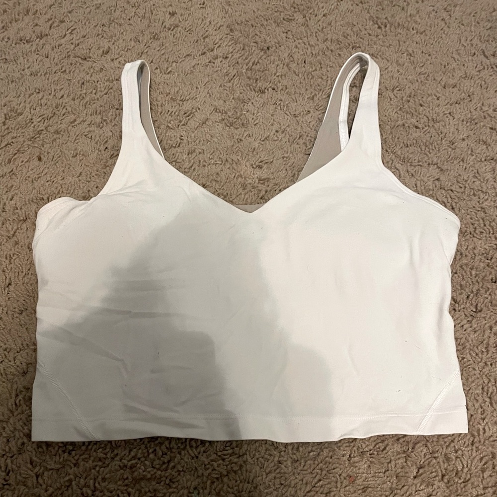 Lululemon white Align Tank Size 10